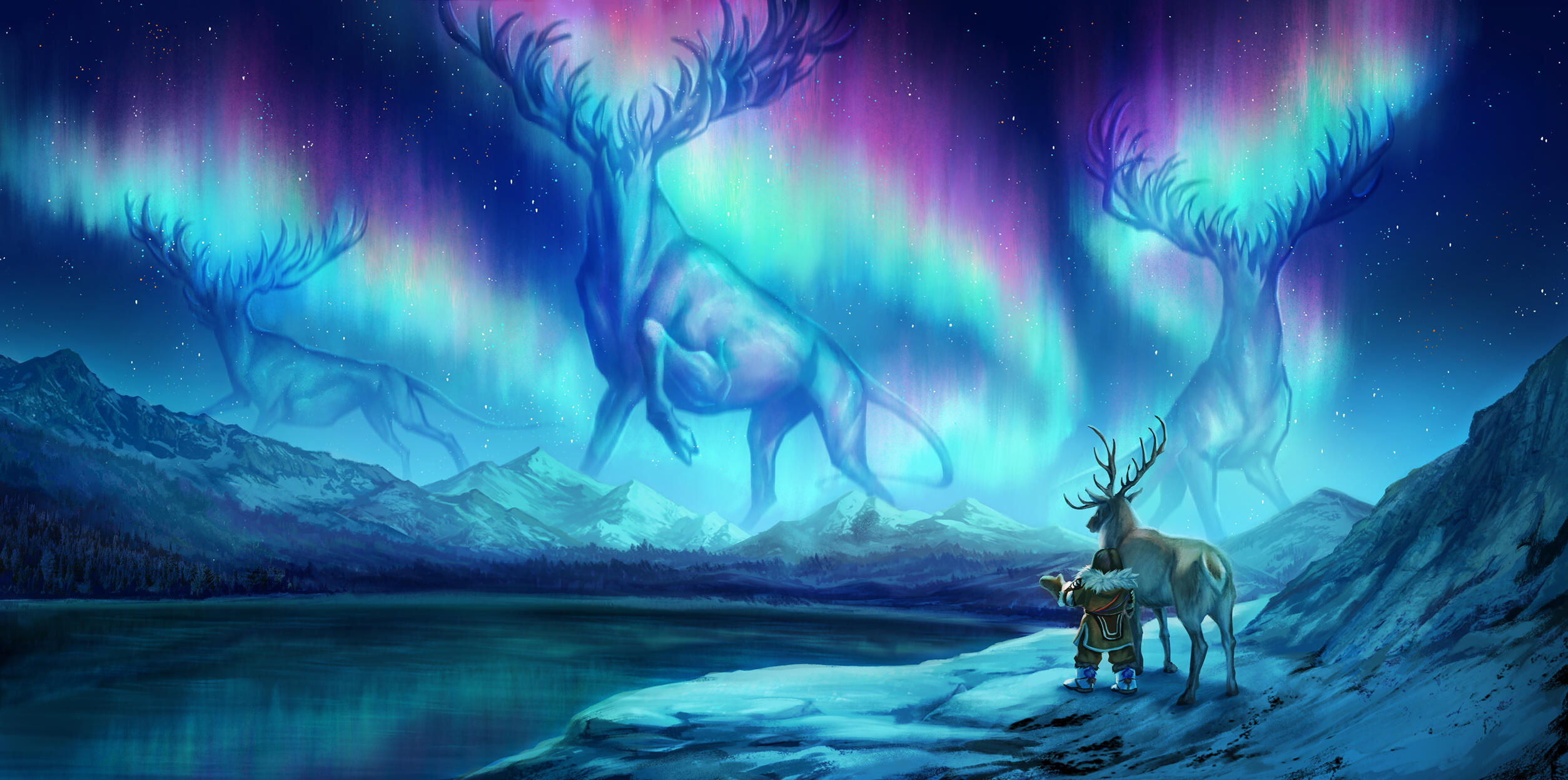 Walking Auroras