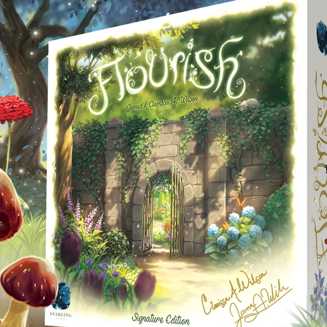 Flourish - Board game illustrations