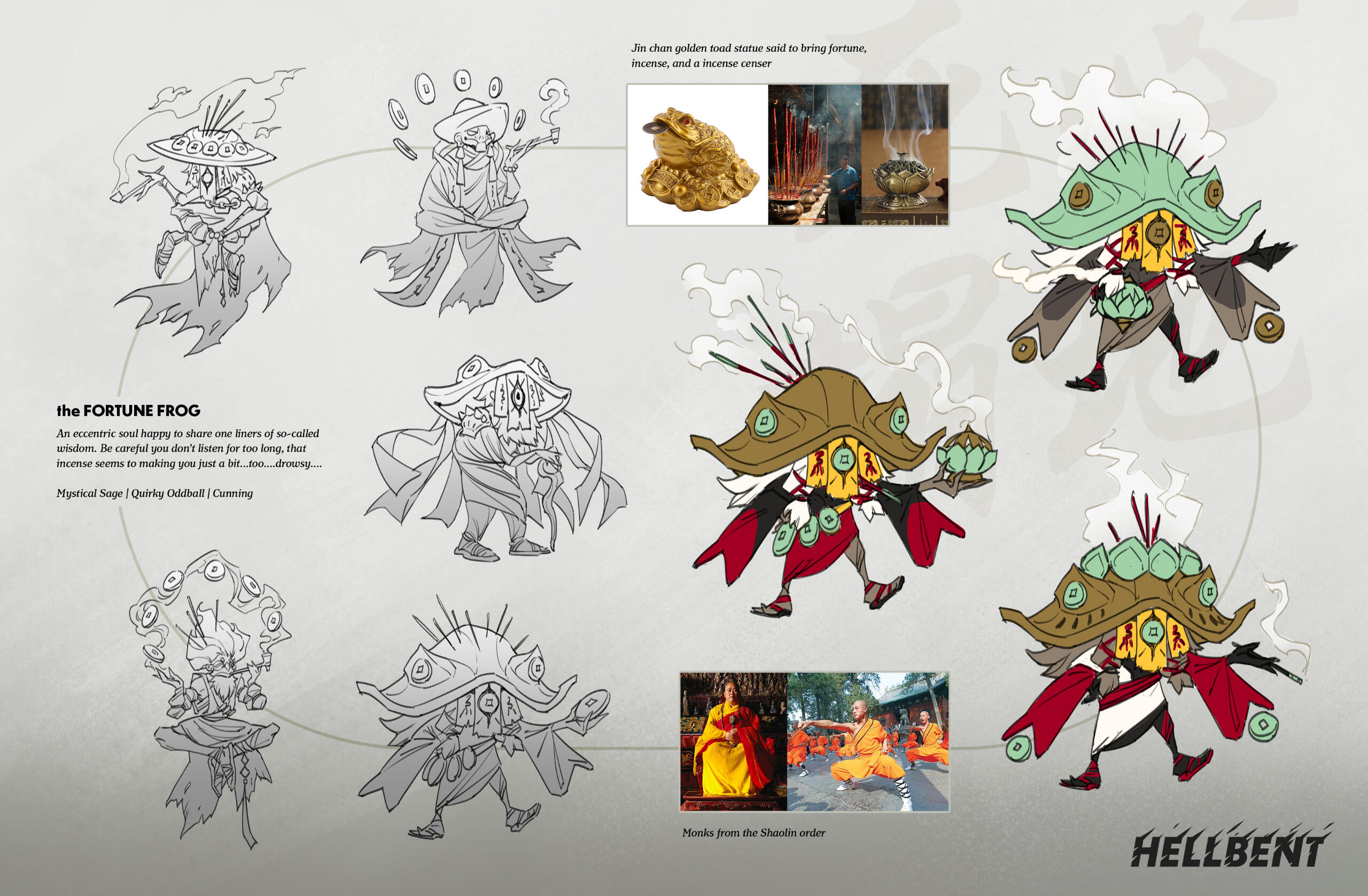 Fortune Frog process - Hellbent